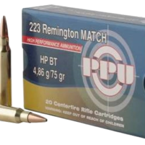 Prvi PPU 223 Rem Ammunition 500 rounds Brass casing