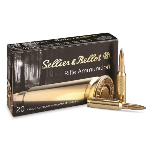 Sellier & Bellot, 6.5mm Creedmoor, SP, 140 Grain, 500 Rounds