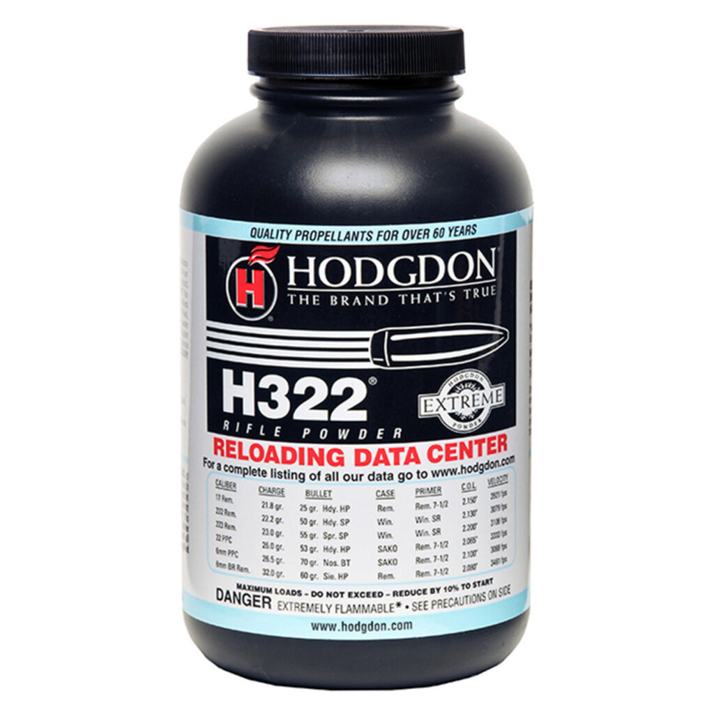 H322 smokeless gun powder